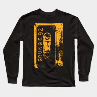 Grunge Vintage Concert Mixtape Retro Long Sleeve T-Shirt